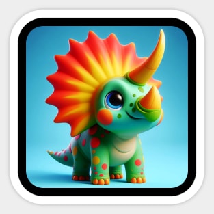 Sparky the Dinosaur #17 Sticker